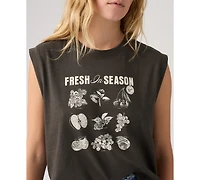 Levi's Juniors' Boxy Crewneck Tank Top