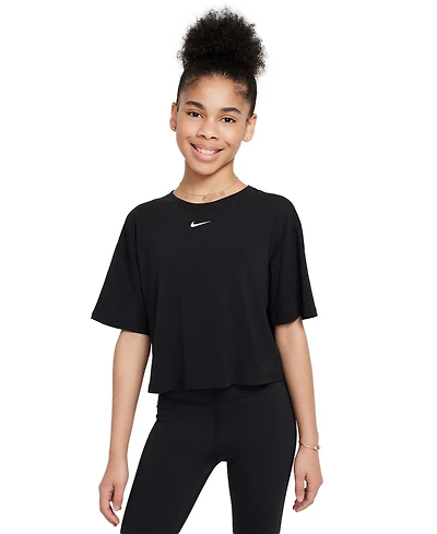 Nike Girls' 7-16 One Relaxed Dri-Fit Short-Sleeve T-Shirt