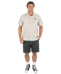 Hurley Men's Diesel Short-Sleeve Button Down Shirt