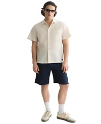 Scotch & Soda Men's Regular-Fit Short-Sleeve Collared Shirt