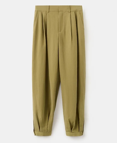 Mango Women's Lyocell Baggy Pants