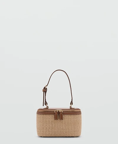 Mango Women's Natural Fiber Toiletry Bag