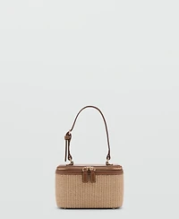Mango Women's Natural Fiber Toiletry Bag