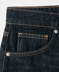 Mango Women's Low-Rise Denim Mini Skirt