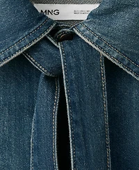 Mango Women's Combined Denim Dress