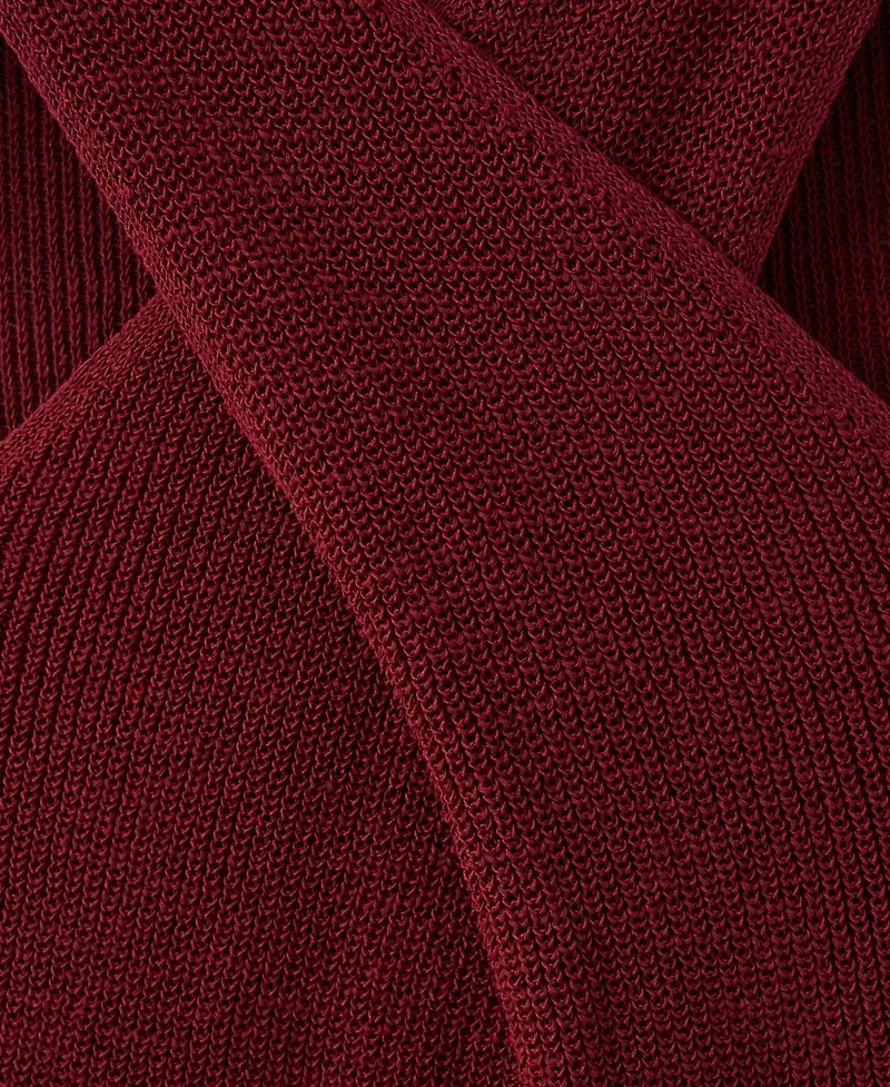 Mango Women's Knitted Wrap Top