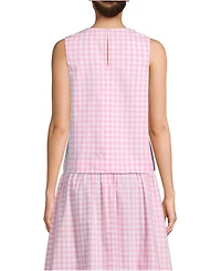 Lands' End Women's Poplin Sleeveless Shell