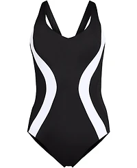 Lands' End Women's Tugless Contour One Piece