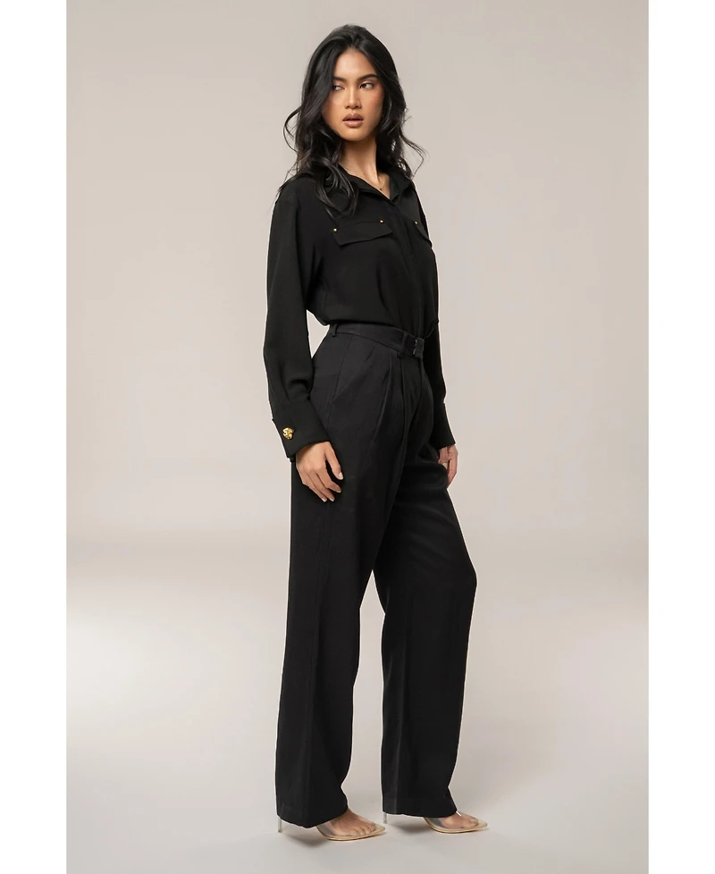 Jluxlabel Women's Axel Pleated Trouser