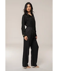 Jluxlabel Women's Axel Pleated Trouser