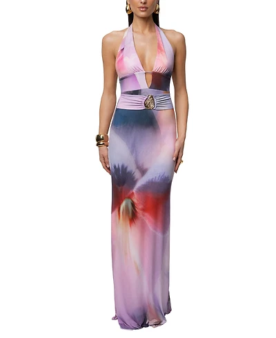 Jluxlabel Women's Blossom Print Maxi Dress