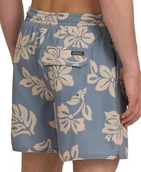 Quiksilver Waterman Men's Floral Print Swim Trunk