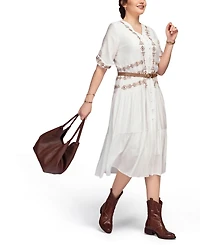 Old Trend Magnolia Handwoven Small Tote Bag