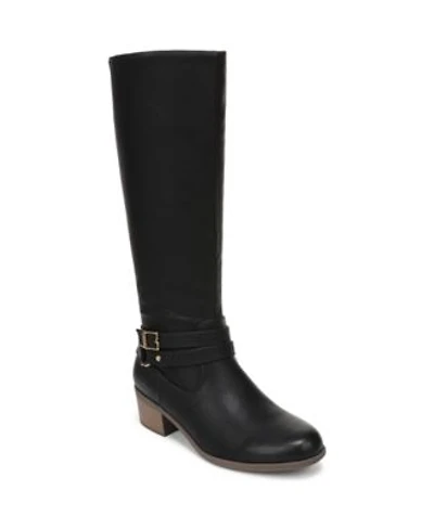 Dr. Scholls Womens Ivy Zip Tall Boots Regular Wide Calf