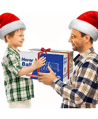 HopeRock 3-in-1 Hover Soccer Ball Hockey Bowling Set, Indoor and Outdoor Toys , Outside Toys with Led Lights