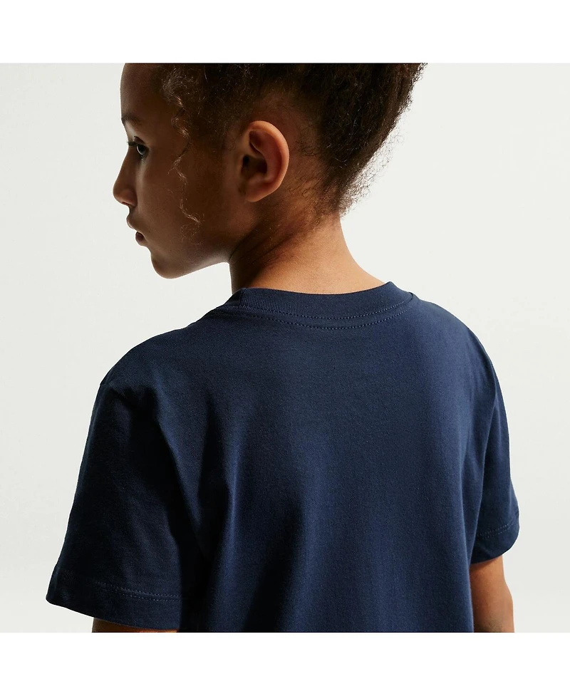 Nike Big Boys and Girls Blue Usmnt Crest T-Shirt