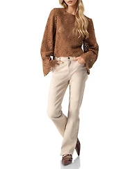Ivonne Women's Straight One-Button Chinos