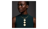 Kendi Amani Almasi Brass Drop Necklace