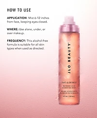 JLo Beauty Glow + Get It Nutrient-Rich Hydrating Mist, 4 oz.