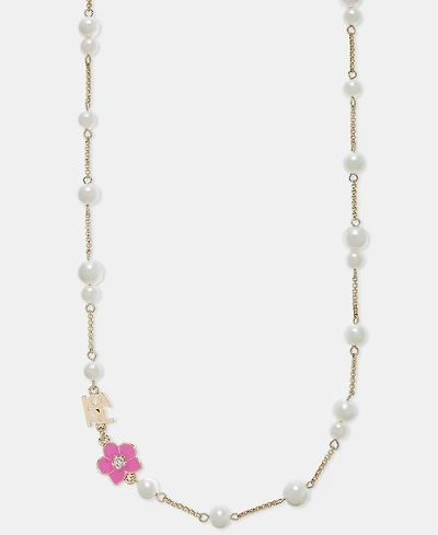 Karl Lagerfeld Paris Imitation Pearl Collar Necklace