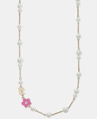 Karl Lagerfeld Paris Imitation Pearl Collar Necklace