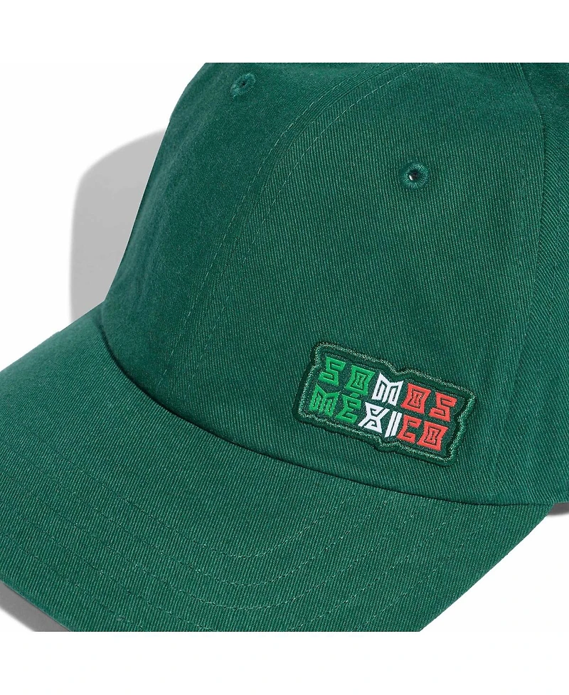 Adidas Men's and Women's Green Mexico National Team Dad Adjustable Hat
