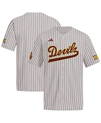 Adidas Men's Gray Arizona State Sun Devils Alternate Replica Baseball Jersey