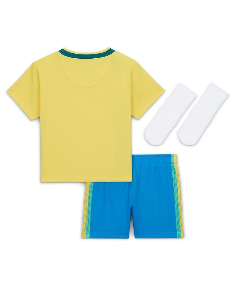 Nike Baby Boys and Girls Brazil National Team 2026 Home Stadium Replica Kit
