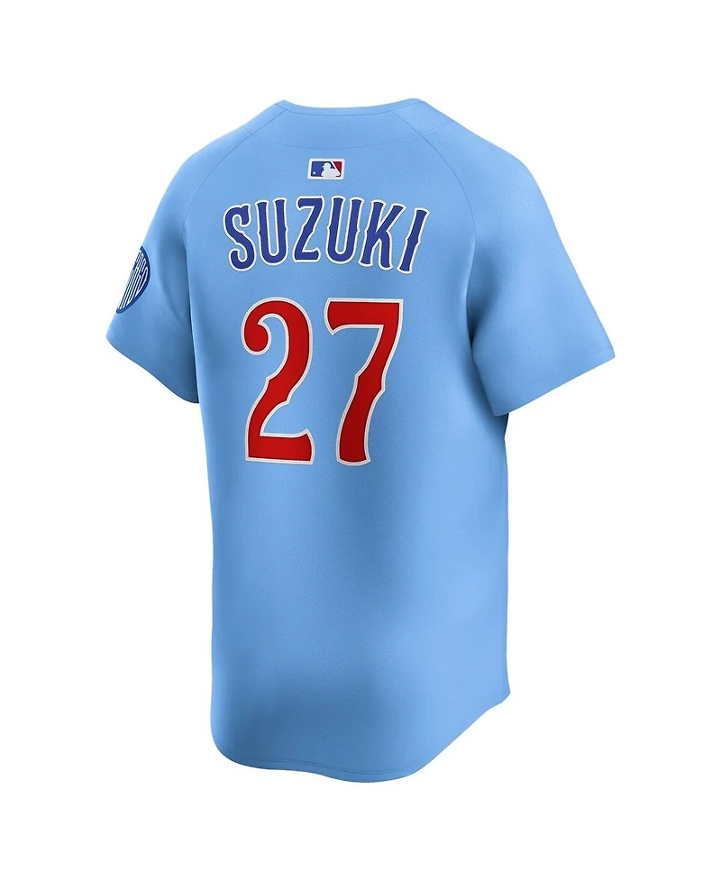 Nike Men's Seiya Suzuki Royal Chicago Cubs 2nd Alternate Limited Player Jersey
