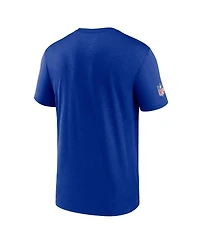 Nike Men's Royal Buffalo Bills Sideline Legend Small Logo Dri-fit T-Shirt