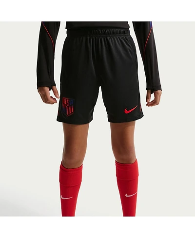 Nike Big Boys and Girls Black Usmnt 2026 Strike Dri-fit Shorts