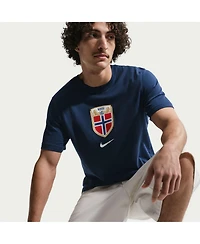 Nike Men's Navy Norway National Team Crest T-Shirt