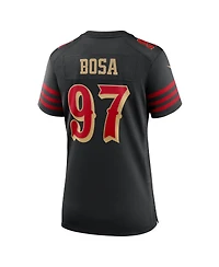 Nike Women's Nick Bosa Black San Francisco 49ers 2025 Rivalries Collection Game Jersey