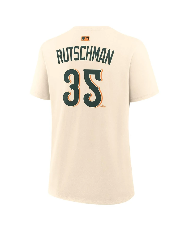 Nike Women's Adley Rutschman Cream Baltimore Orioles 2026 City Connect Name Number T-Shirt