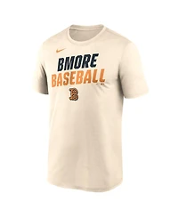 Nike Men's Cream Baltimore Orioles 2026 City Connect Team Phrase Script Dri-fit T-Shirt