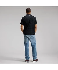Nike Men's Los Angeles Dodgers Authentic Collection Striped Victory Dri-fit Polo Shirt