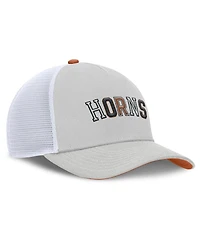 Nike Men's and Women's Gray Texas Longhorns 2026 Basketball Refresh 5-Panel Rise Trucker Hat