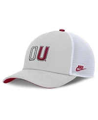 Nike Men's and Women's Gray Oklahoma Sooners 2026 Basketball Refresh 5-Panel Rise Trucker Hat