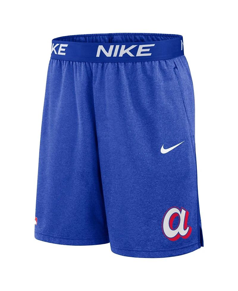 Nike Men's Royal Atlanta Braves 2026 City Connect Authentic Collection Dri-fit Knit Shorts