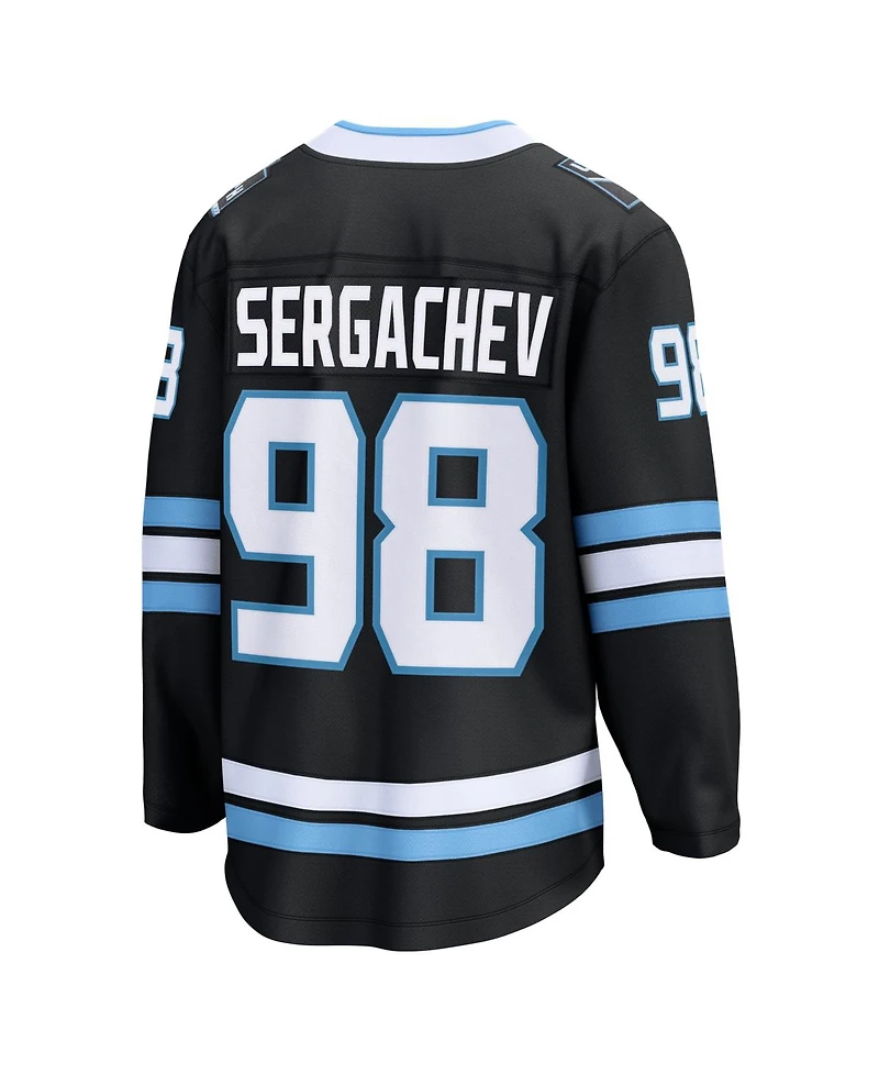 Fanatics Men's Mikhail Sergachev Black Utah Mammoth Home Breakaway Player Jersey