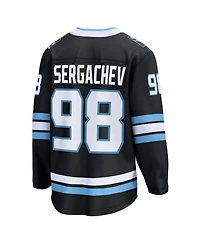 Fanatics Men's Mikhail Sergachev Black Utah Mammoth Home Breakaway Player Jersey