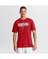 Nike Men's Red Cleveland Guardians Authentic Collection Velocity Dri-fit T-Shirt