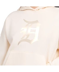 Starter Women's Cream Detroit Tigers Pastel Relaxed Hoodie