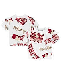 Outerstuff Toddler White Texas Rangers 2026 City Connect Game Day T-Shirt