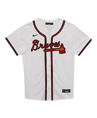 Nike Preschool White Atlanta Braves Home Game Jersey