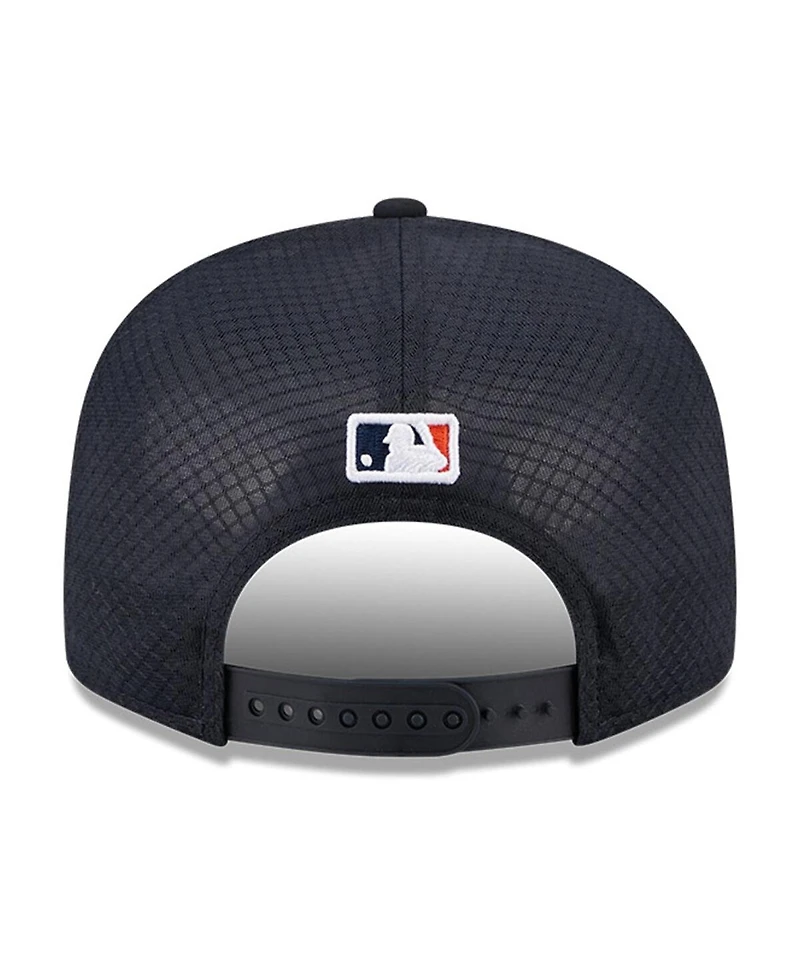 New Era Men's Navy Detroit Tigers 2026 Batting Practice 9FIFTY Snapback Hat