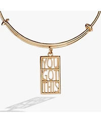 Alex and Ani You Got This Charm Bangle
