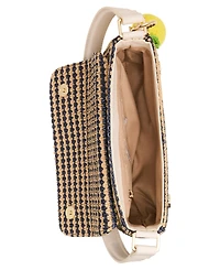 Madden Girl Alanna Straw Small Shoulder Handbag