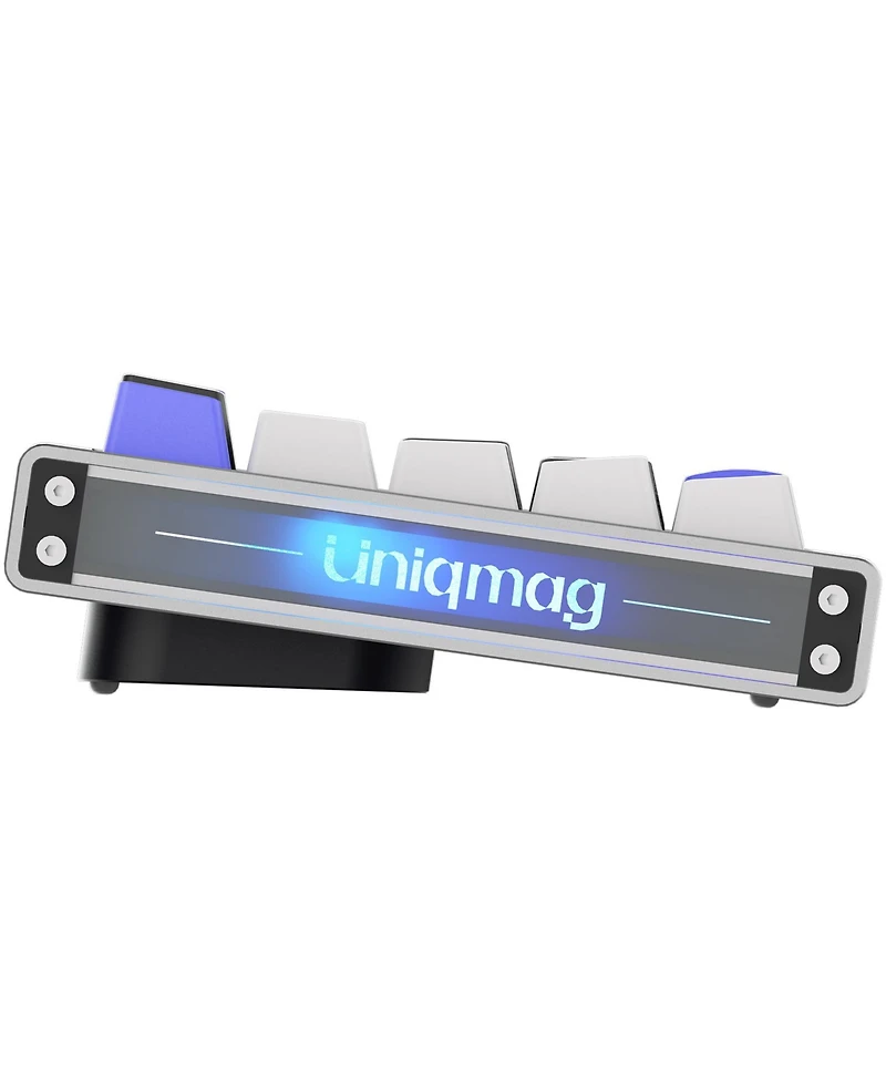 Uniqmag UQ68 High Precision Magnetic Switch Springless Rgb Tkl Gaming Keyboard for Pc
