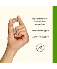 Swanson Milk Thistle, Dandelion and Dock Herbal Liver Support, Overall Health and Wellbeing, 120 Capsules, 1 Pack